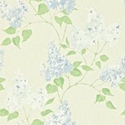 Sanderson Tapet Lilacs Cream/China blue