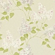 Sanderson Tapet Lilacs Linen/Lilac