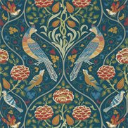 William Morris & Co Tapet Seasons By May Indigo