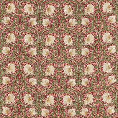 William Morris & Co Tyg Pimpernel Red/Thyme