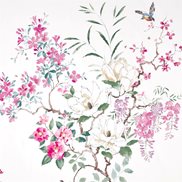 Sanderson Tyg Magnolia & Blossom Blossom/Leaf