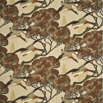 Mulberry Home Tyg Flying Ducks Stone/Brown
