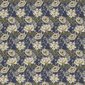 William Morris & Co Tyg Chrysanthemum Indigo/Cream