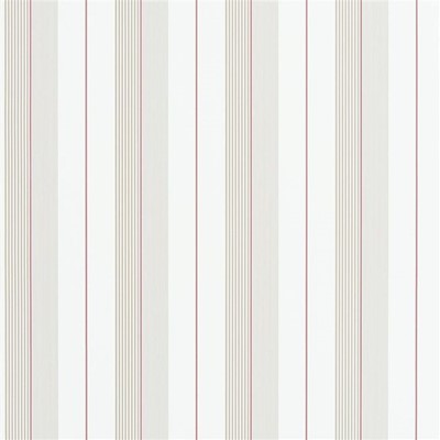 Ralph Lauren Tapet Aiden Stripe Natural/Red
