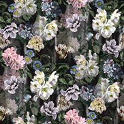 Designers Guild Tapet Delft Flower Grande Graphite