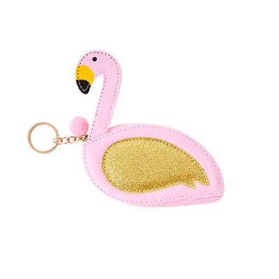 Rice Plånbok med nyckelrig Swan Pink