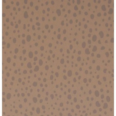 Majvillan Tapet Animal Dots Soft Brown