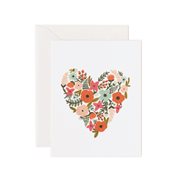 Rifle paper co Kort Floral Heart