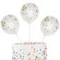 Ginger Ray Cake Topper Confetti Balloons