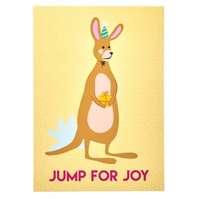 Rice Poster Jump for Joy A3