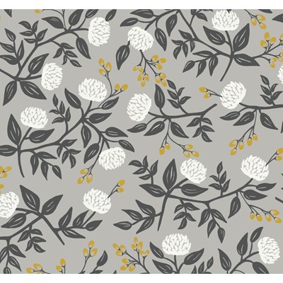 Rifle paper co Tapet Peonies Gray