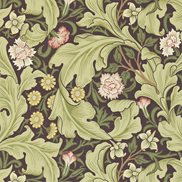 William Morris & Co Tapet Leicester Chocolate/Olive