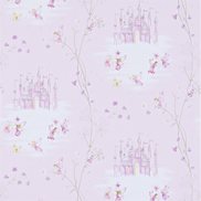 Sanderson Tapet Fairy Castle Pink