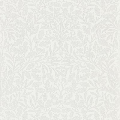 William Morris & Co Tapet Pure Acorn Chalk/Silver