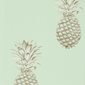 Sanderson Tapet Pineapple Royale Porcelain/Sepia