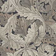 William Morris & Co Tapet Acanthus Charcoal/Grey