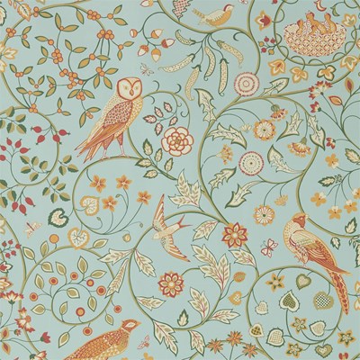 William Morris & Co Tapet Newill Peppermint Russet