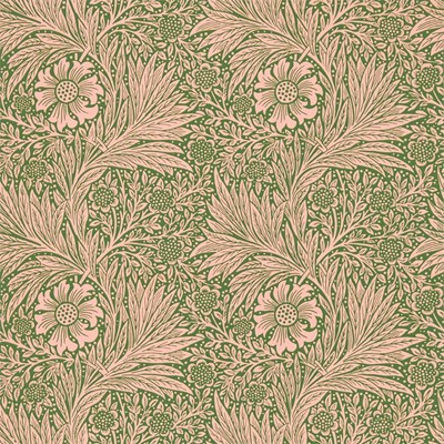 William Morris & Co Tapet Marigold Pink/Olive