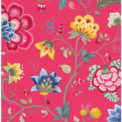 PiP Studio Tapet Floral Fantasy Raspberry