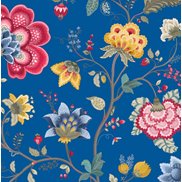 PiP Studio Tapet Floral Fantasy Dark Blue
